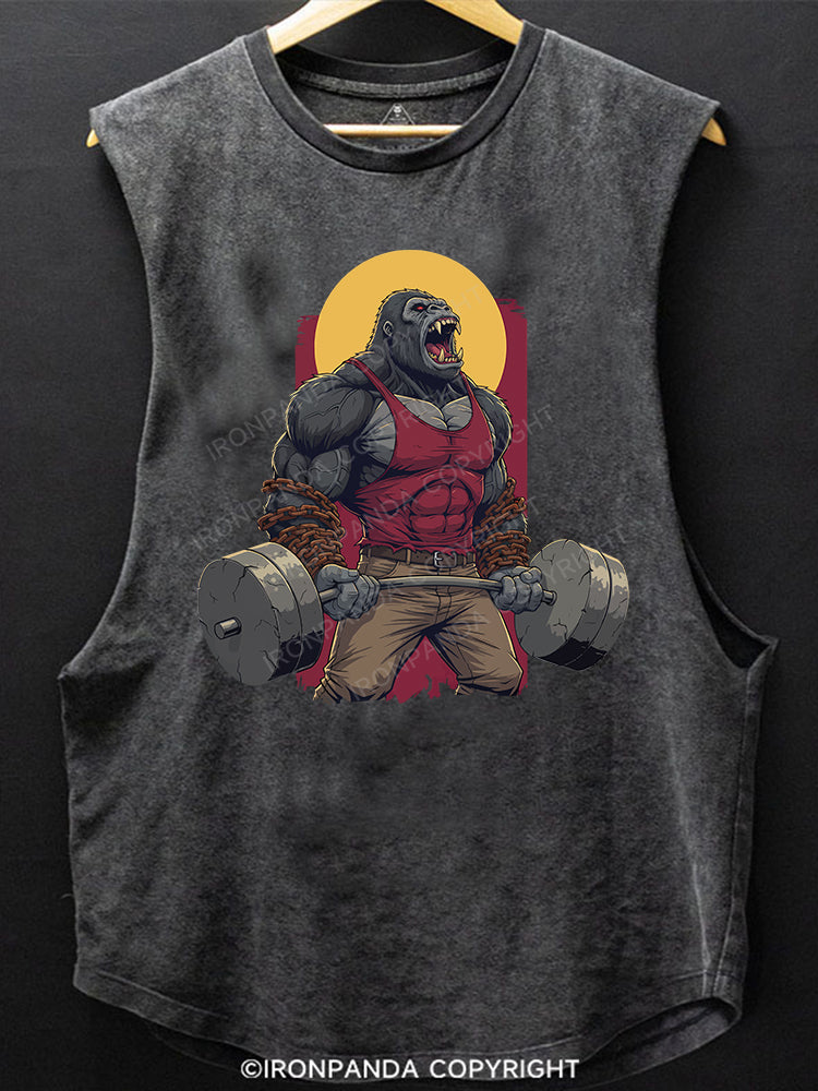 Gorilla Mode Scoop Bottom Cotton Tank