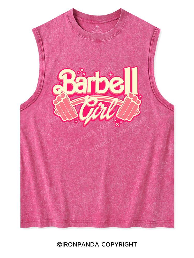 BARBELL GIRL Washed Tank