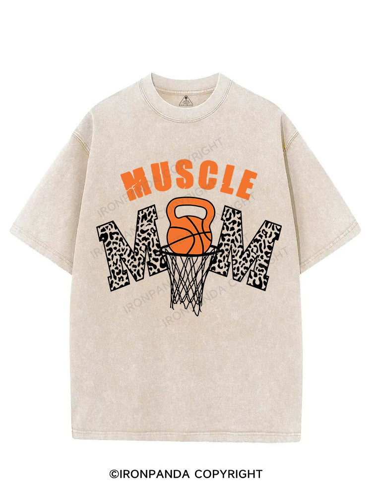 Muscle Mom VINTAGE GYM SHIRT