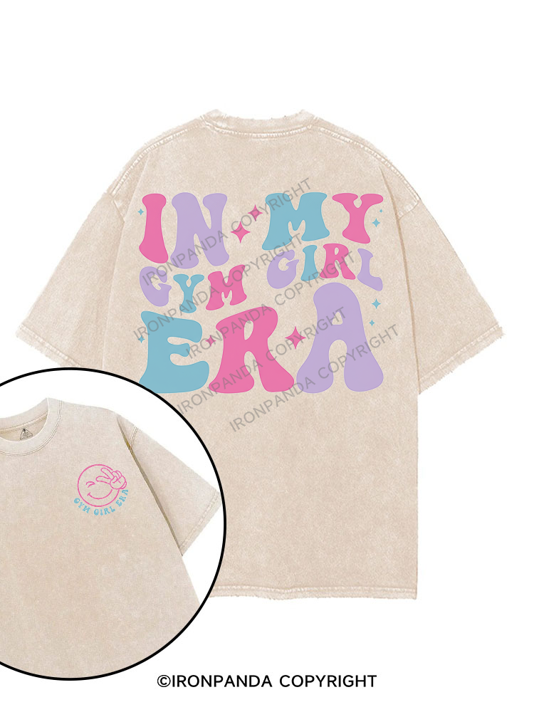 in my gym girl era printed Gym Shirt