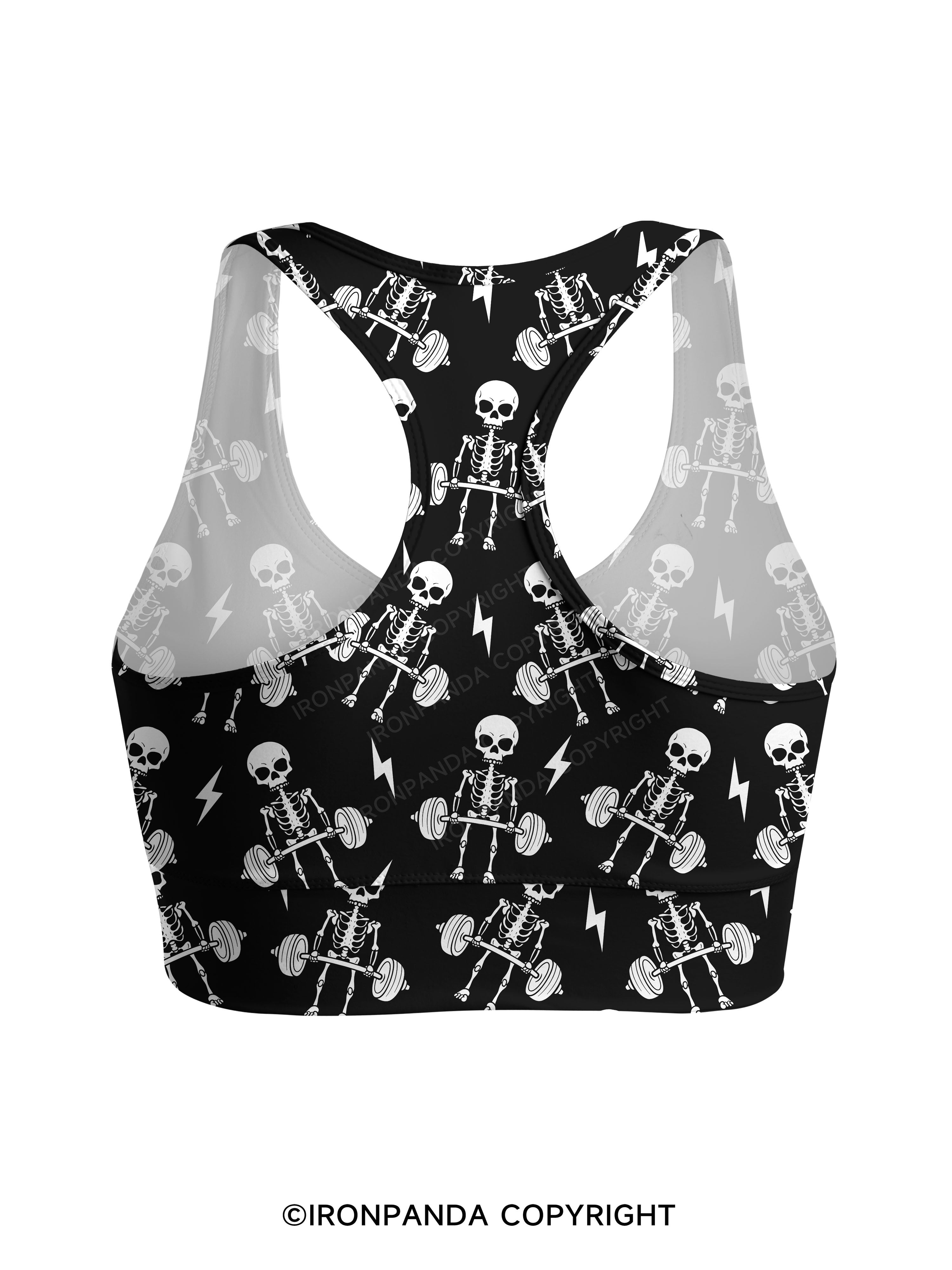Deadlift Squad Racerback Sports Bra