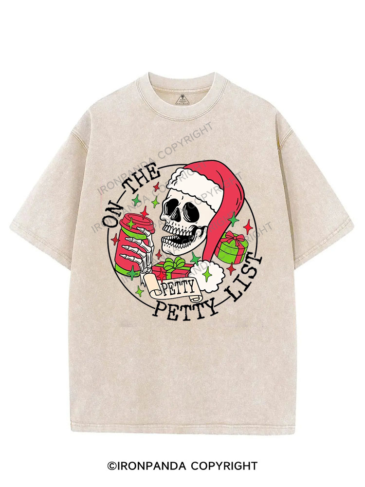 ON THE PETTY LIST VINTAGE GYM SHIRT