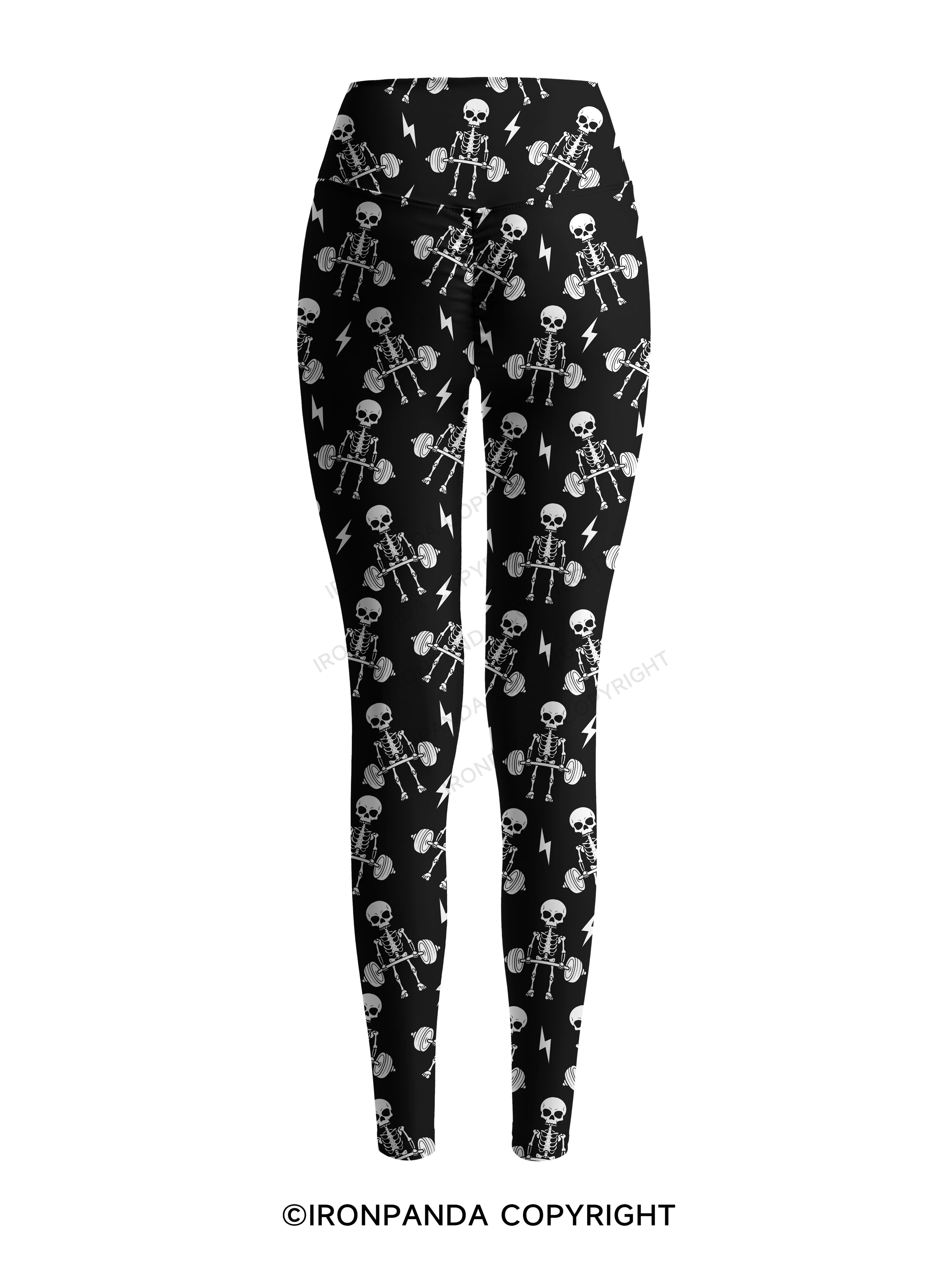 Deadlift Squad Printed Yoga Pants