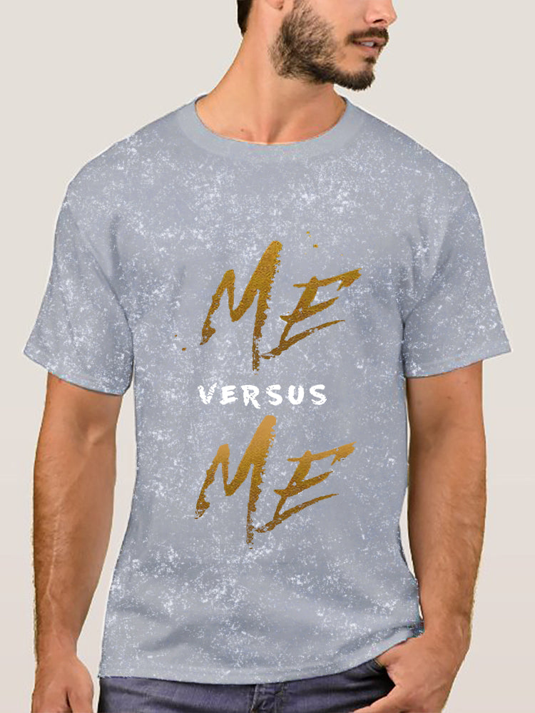 Me Versus Me Washed Gym Shirt