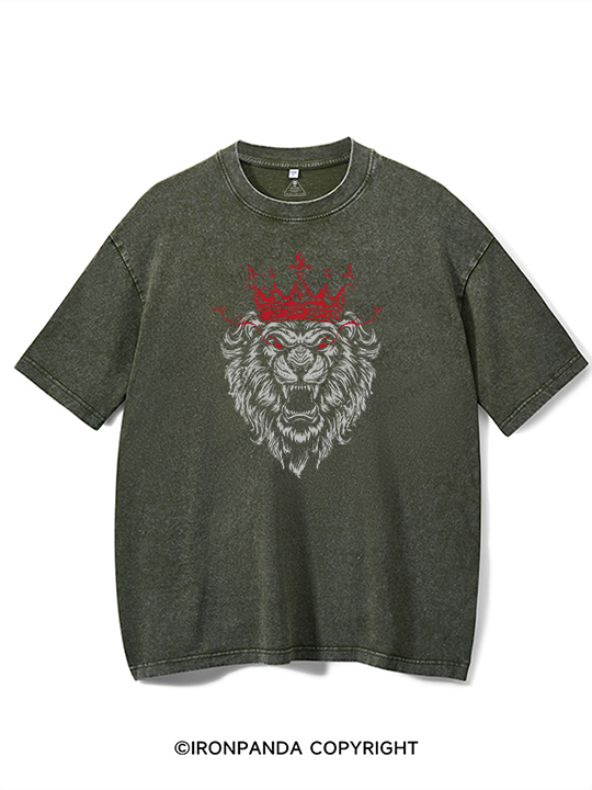 Lion King Washed Gym Shirt