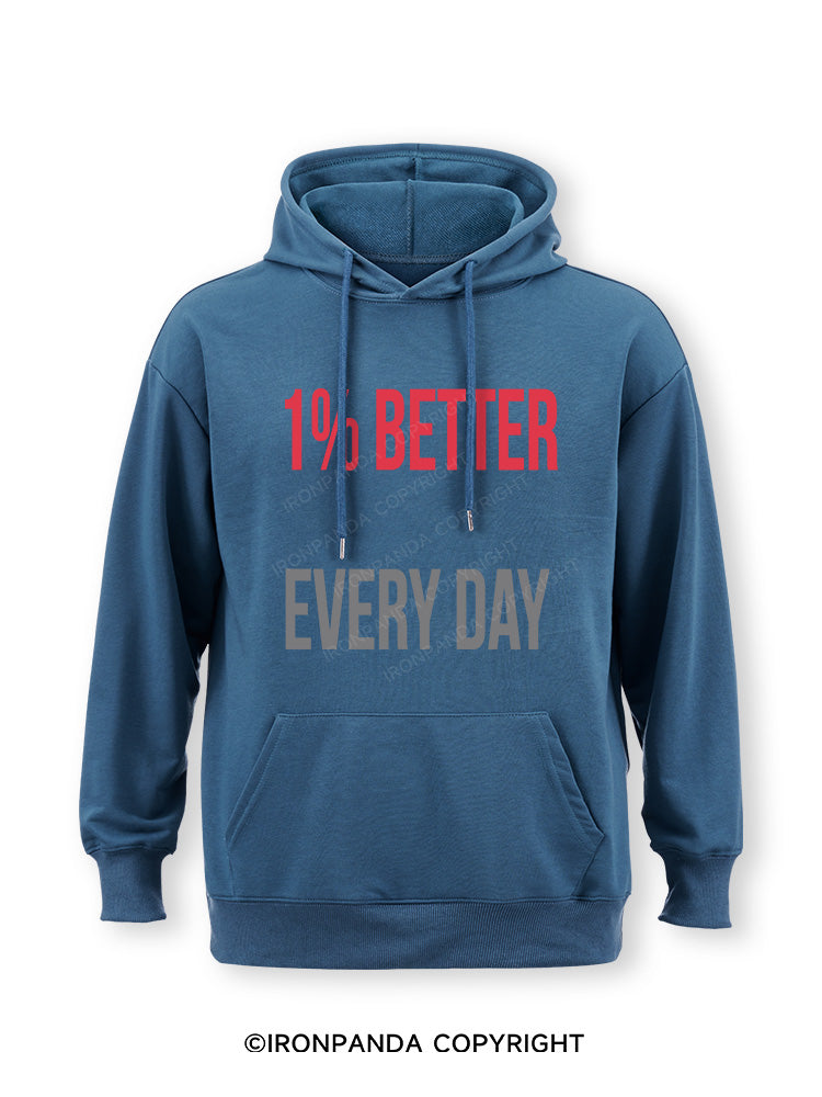 1% Better Every Day Classic Gym Hoodie