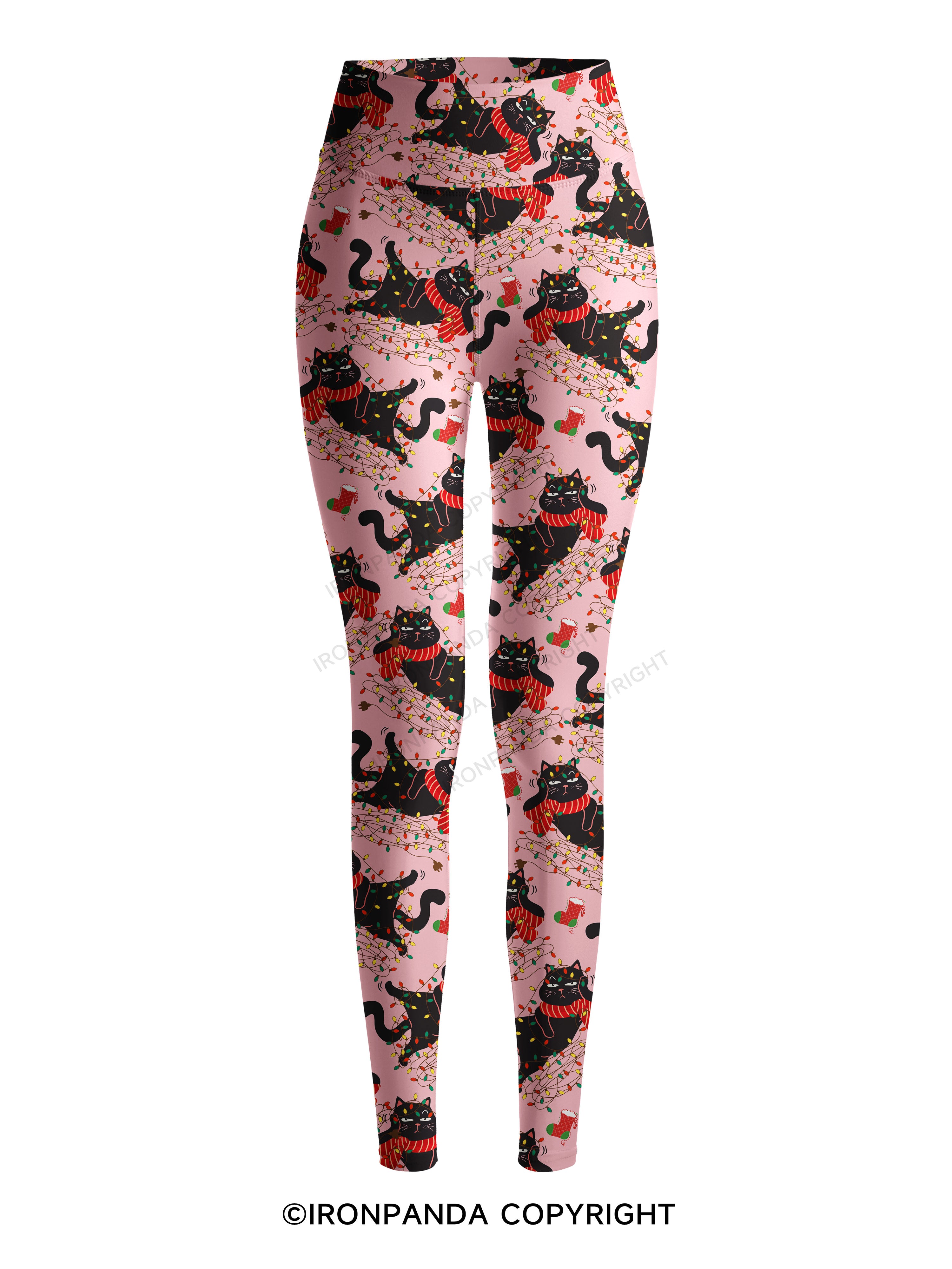 IT'S FINE I'M FINE EVERYTHING IS FINE Printed Yoga Pants