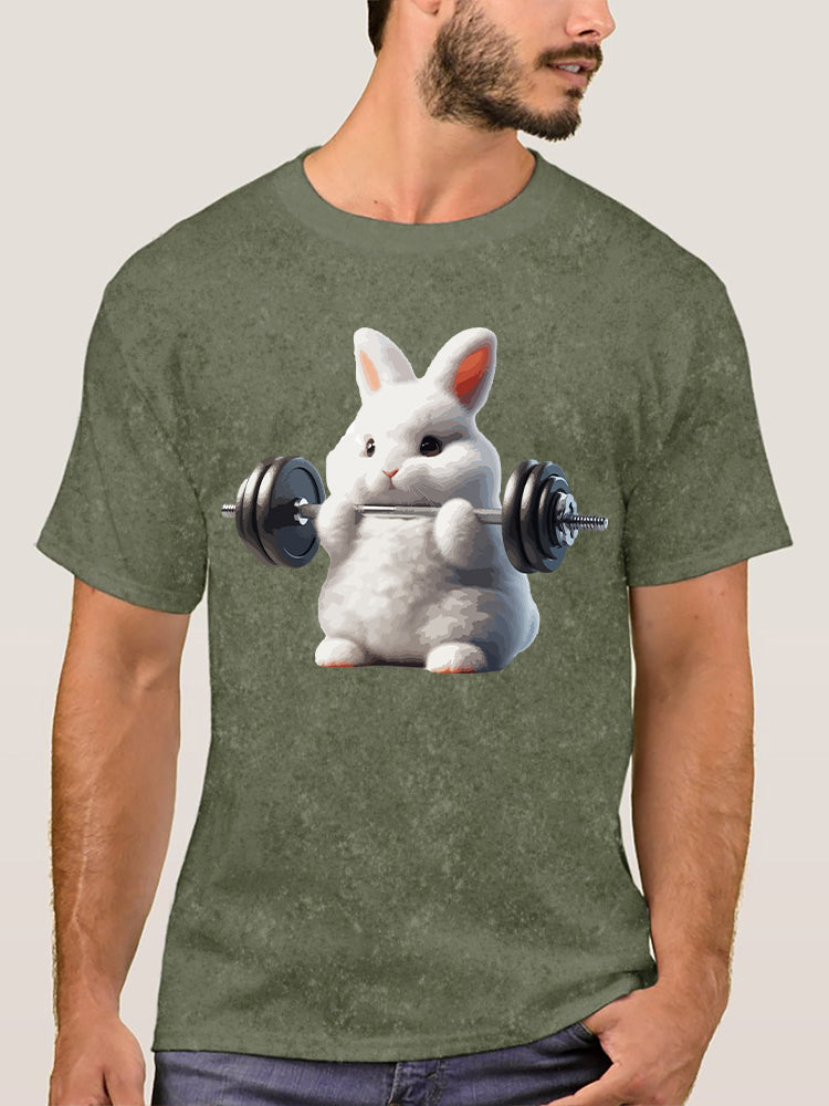 weightlifting rabbit Gym Shirt