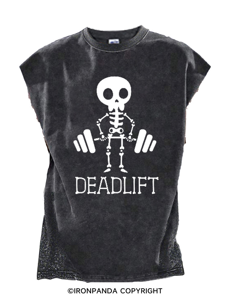 Deadlift Skeleton Cut Off Tank