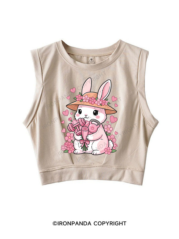 Bunny Gains SLEEVELESS CROP TOPS