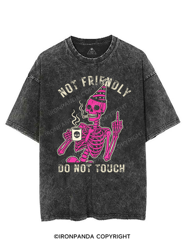 Not friendly, do not touch VINTAGE GYM SHIRT