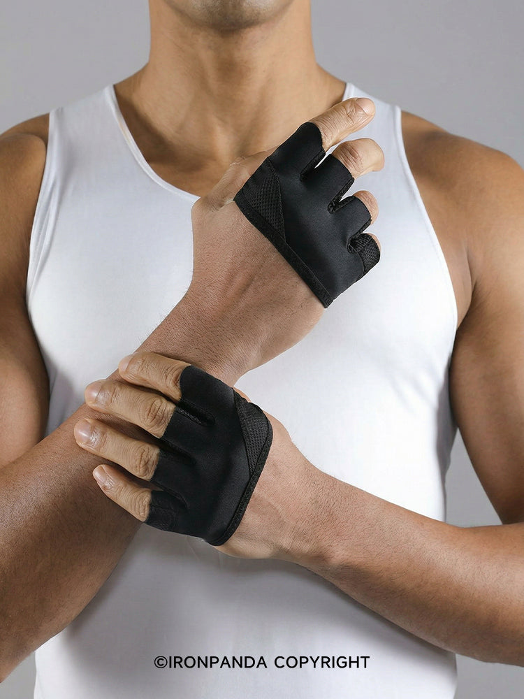 Breathable Anti-Slip Callus Protection Fitness Half Finger Gloves