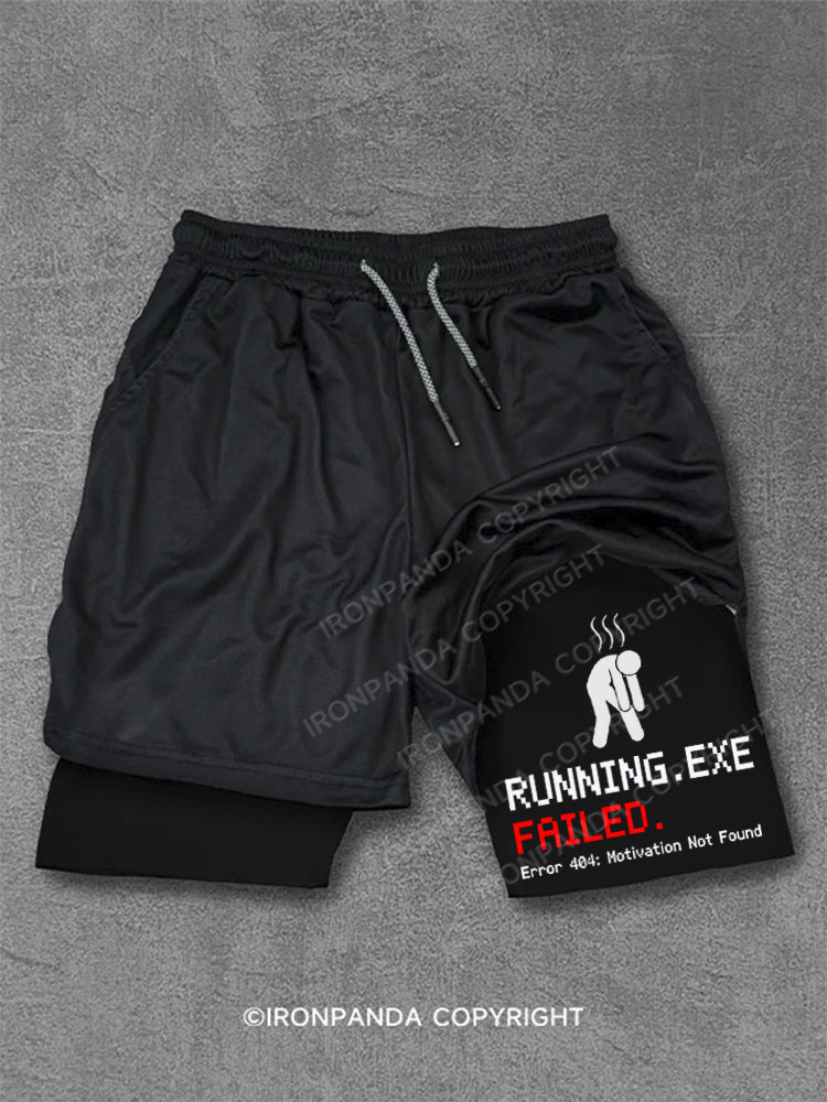 Running.exe Failed Performance Training Shorts
