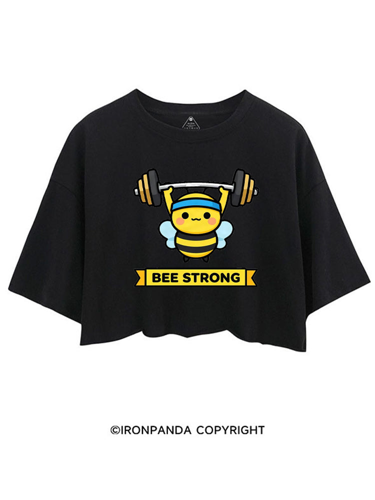 Honey Bee Strong CROP TOPS