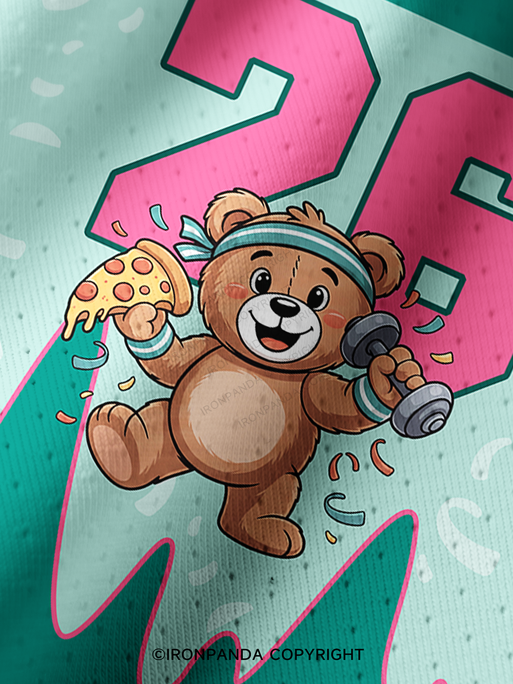 kinda fit sorta fat bear Pro Mesh Jersey