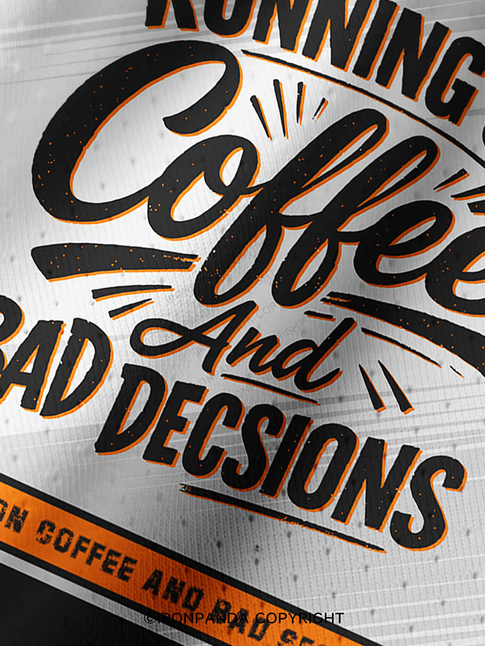 Running On Coffee And Bad Decisions Pro Mesh Jersey