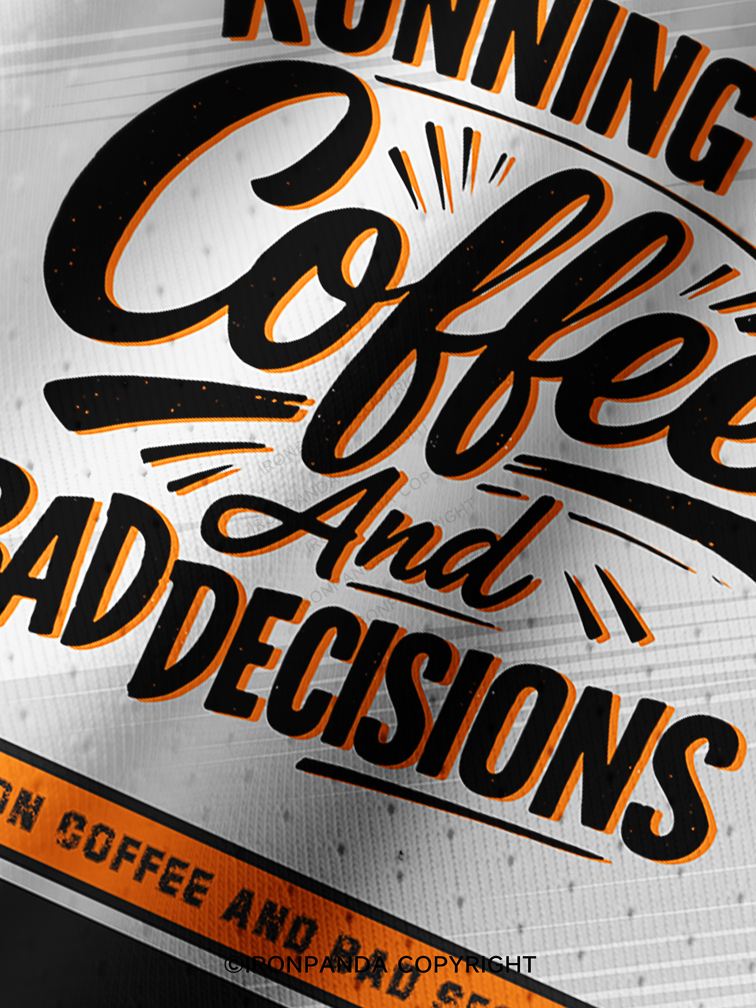 Running On Coffee And Bad Decisions Pro Mesh Jersey