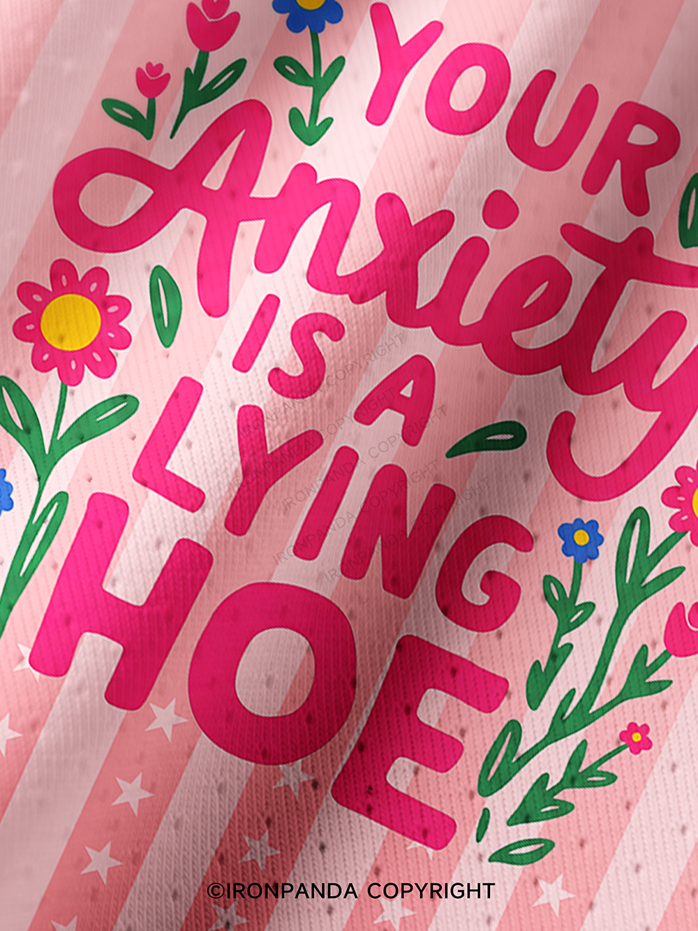YOUR ANXIETY IS A LYING HOE Pro Mesh Jersey