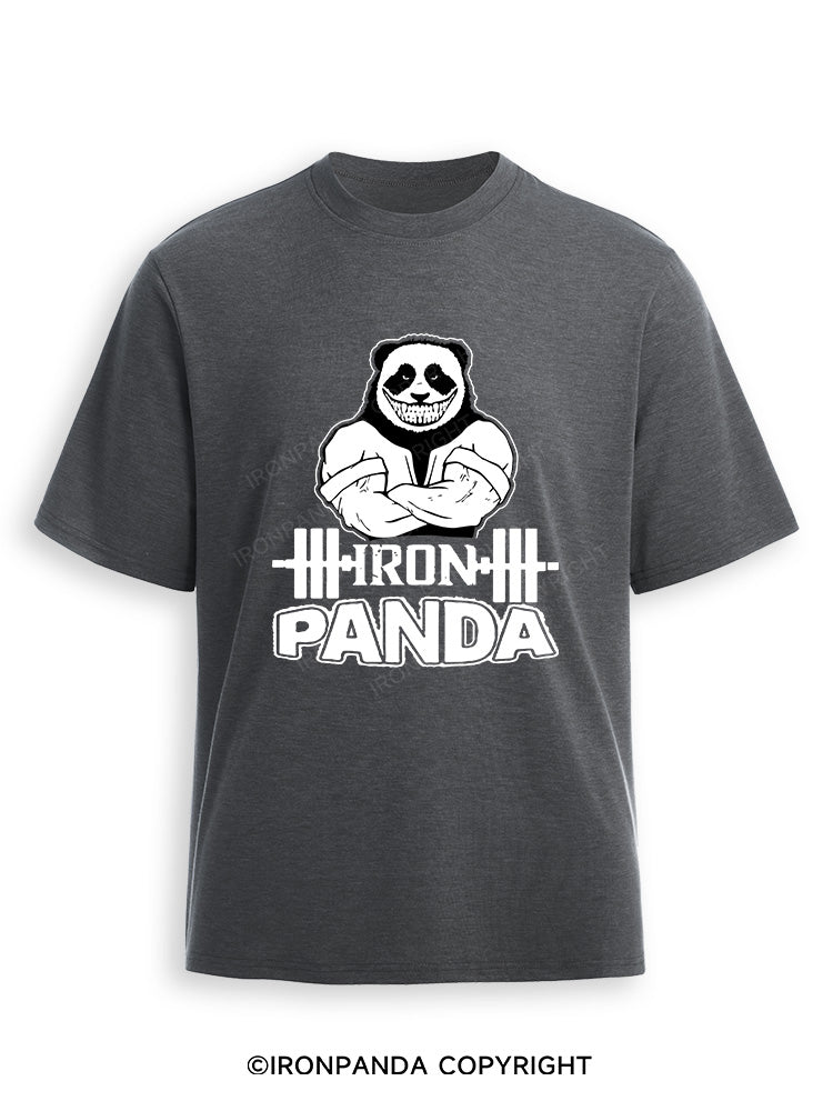 ironpanda brand Ultra Soft Heather T-Shirt