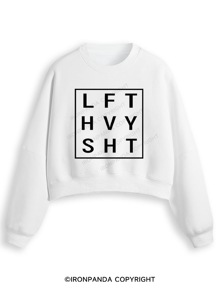 LFT HVY SHT Fleece Crop Sweatshirt