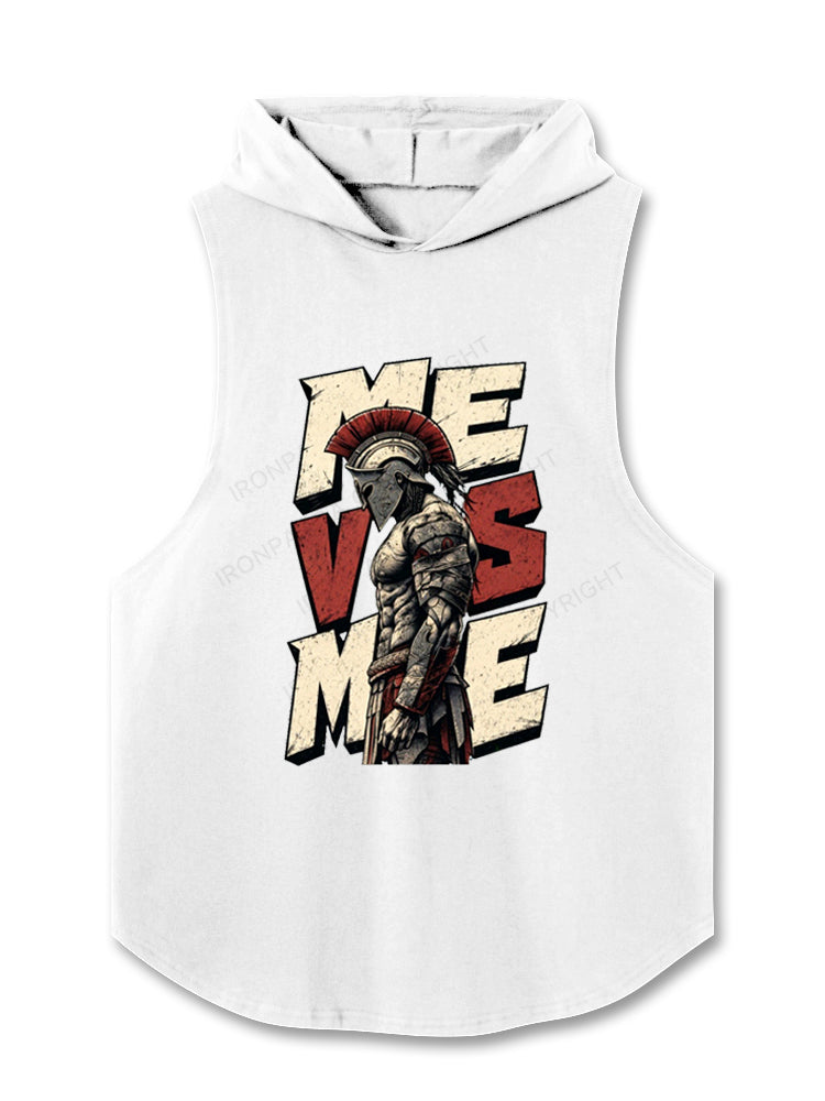 Me Vs Me Spartan Warrior Hooded Tank
