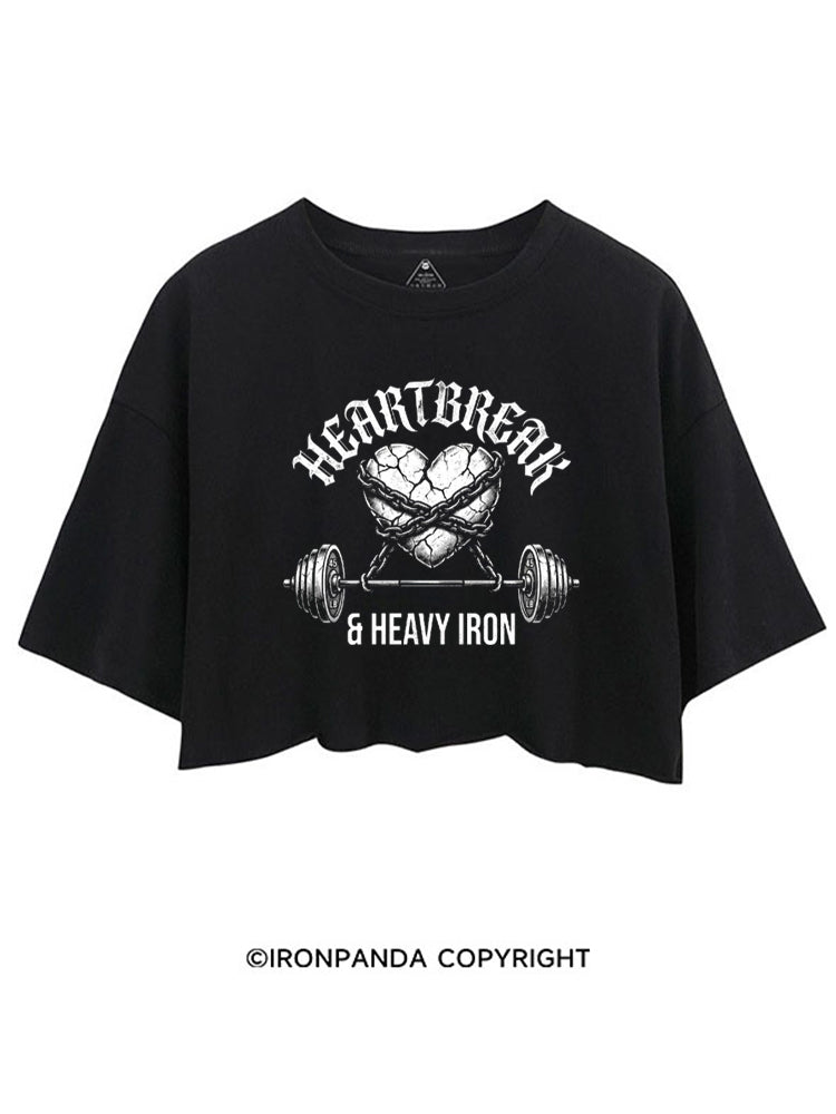 HEARTBREAK & HEAVY IRON CROP TOPS