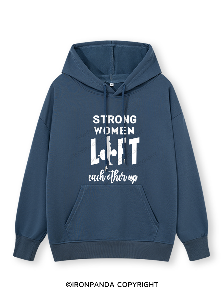 STRONG WOMEN LIFT Classic Gym Hoodie