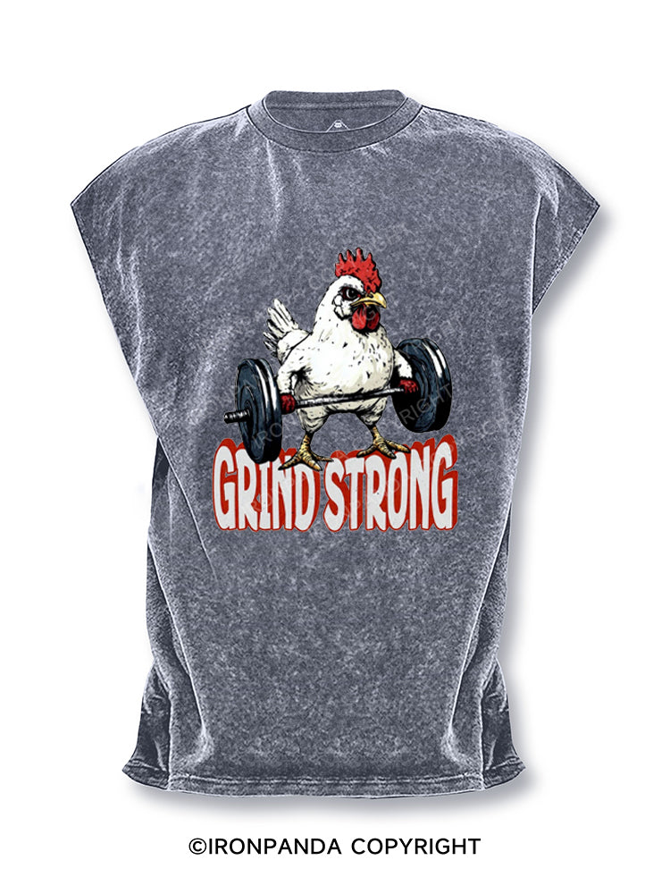 Grind Strong Cut Off Tank
