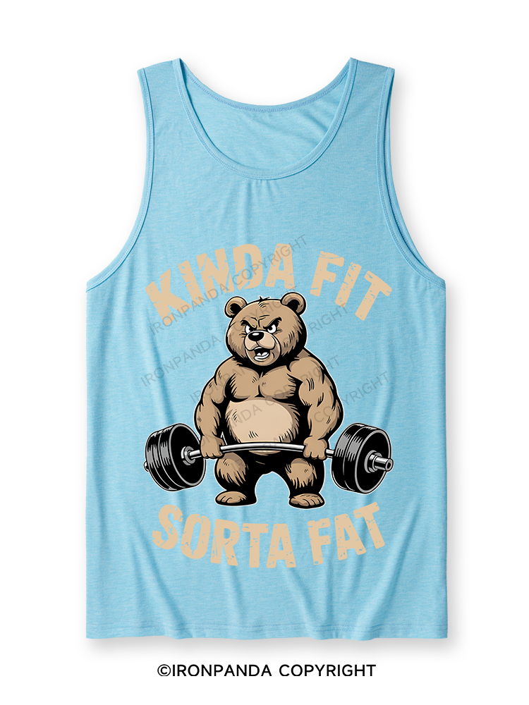 KINDA FIT SORTA FAT Ultra Soft Heather Tank