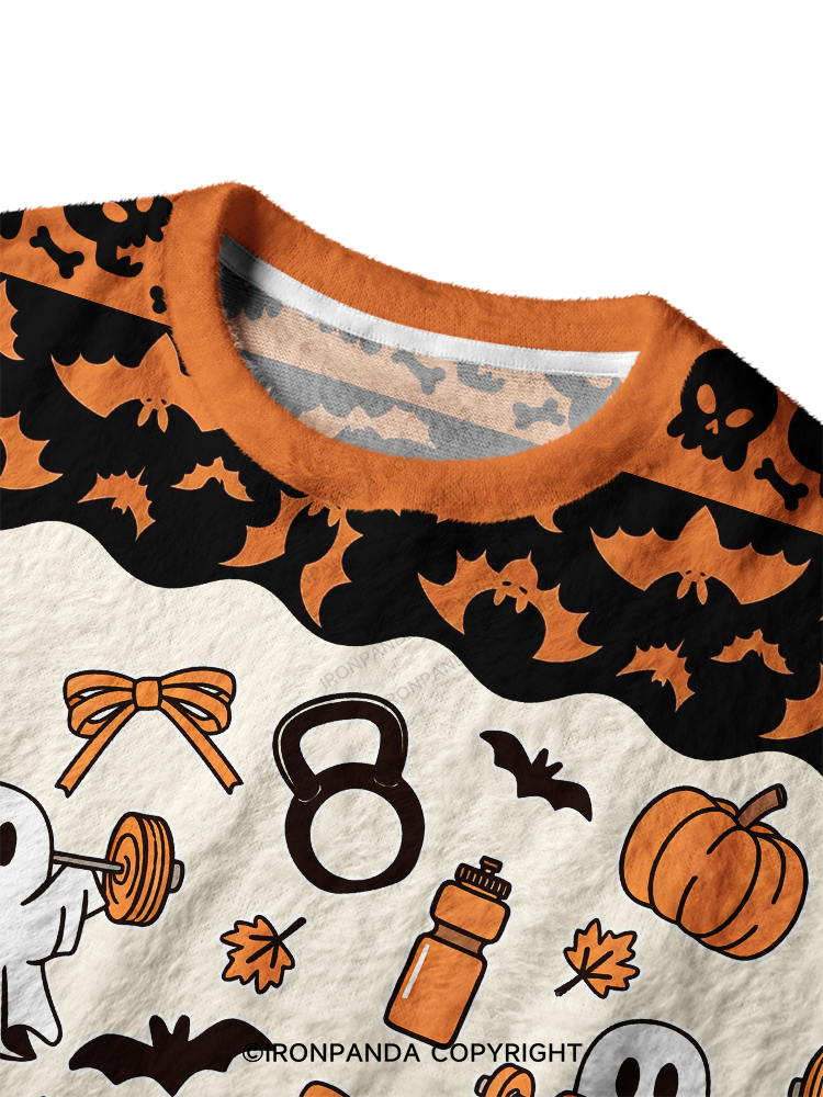 HOT GHOULS Ugly Fuzzy Fleece Sweater