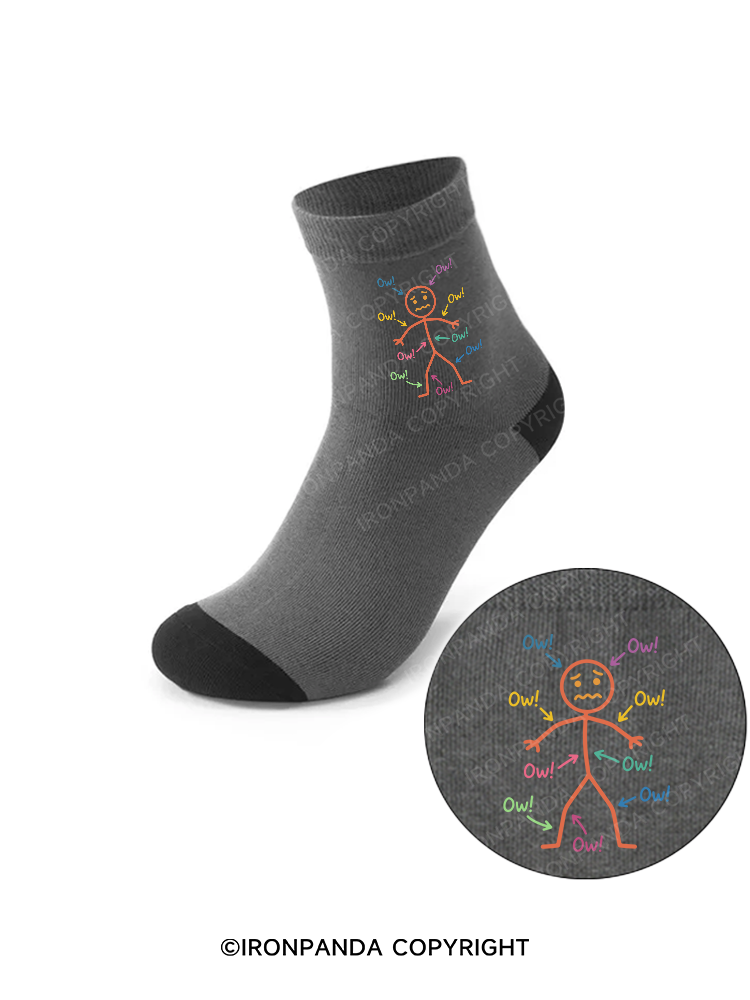 OW! Crew Socks