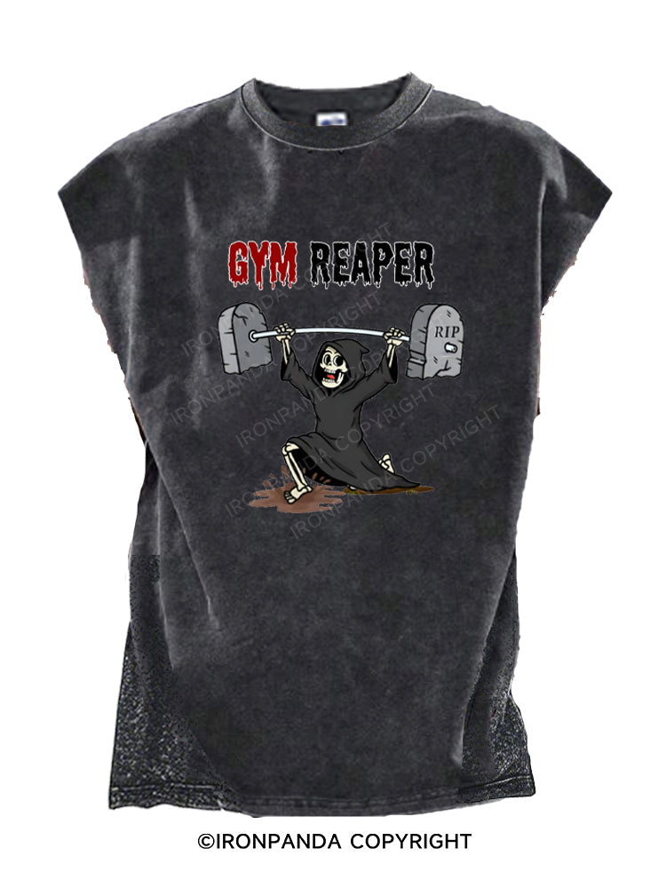 Gym Reaper Lifting Weights Cut Off Tank