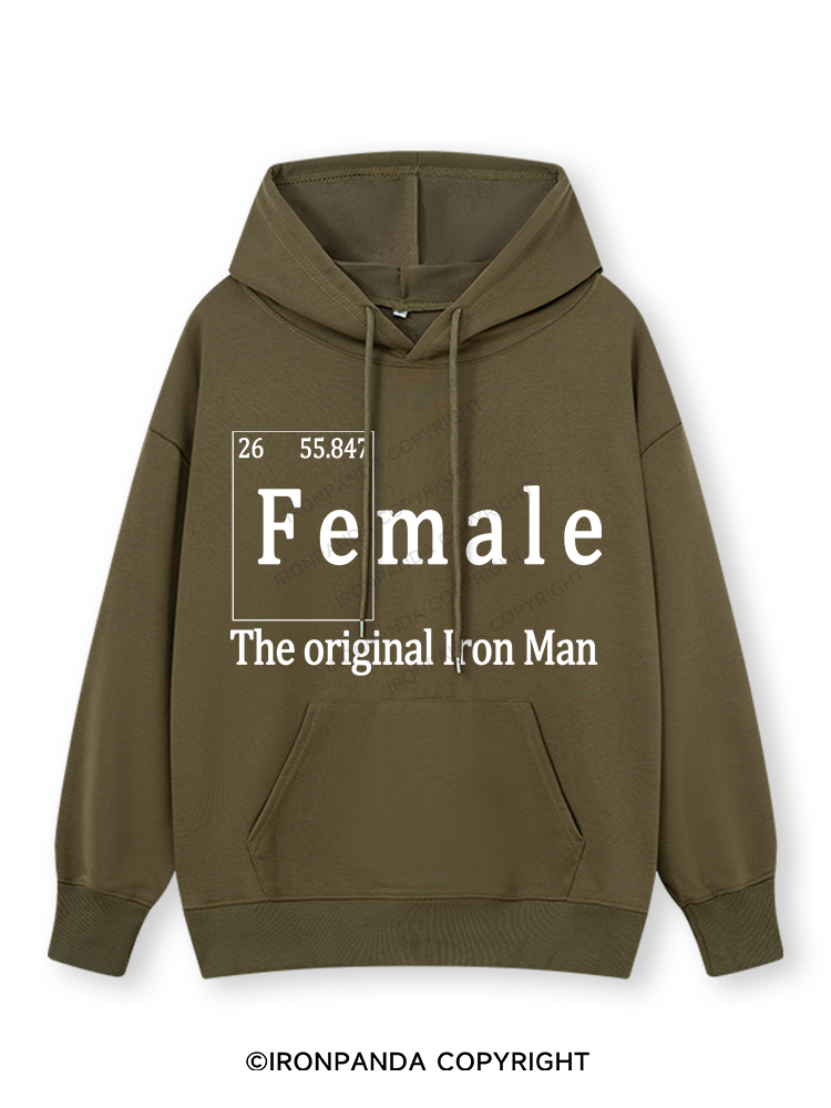 FEMALE THE ORIGINAL IRON MAN TRI ROCKER  Classic Gym Hoodie