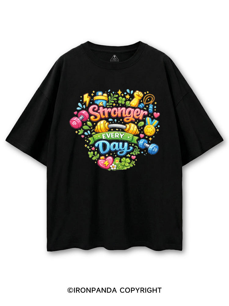 STRONGER EVERY DAY COLORFUL FITNESS COTTON PUMP COVER