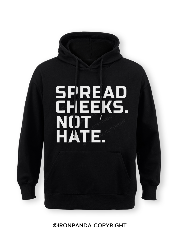 spread cheeks not hate Classic Gym Hoodie