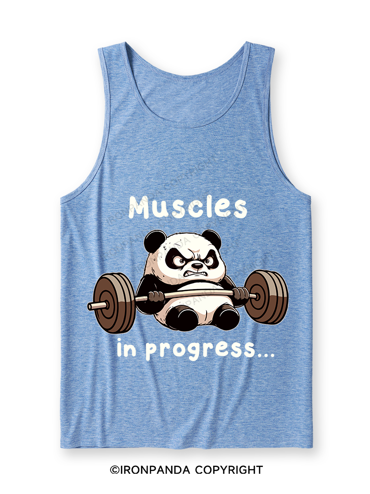 muscles in progress Ultra Soft Heather Tank
