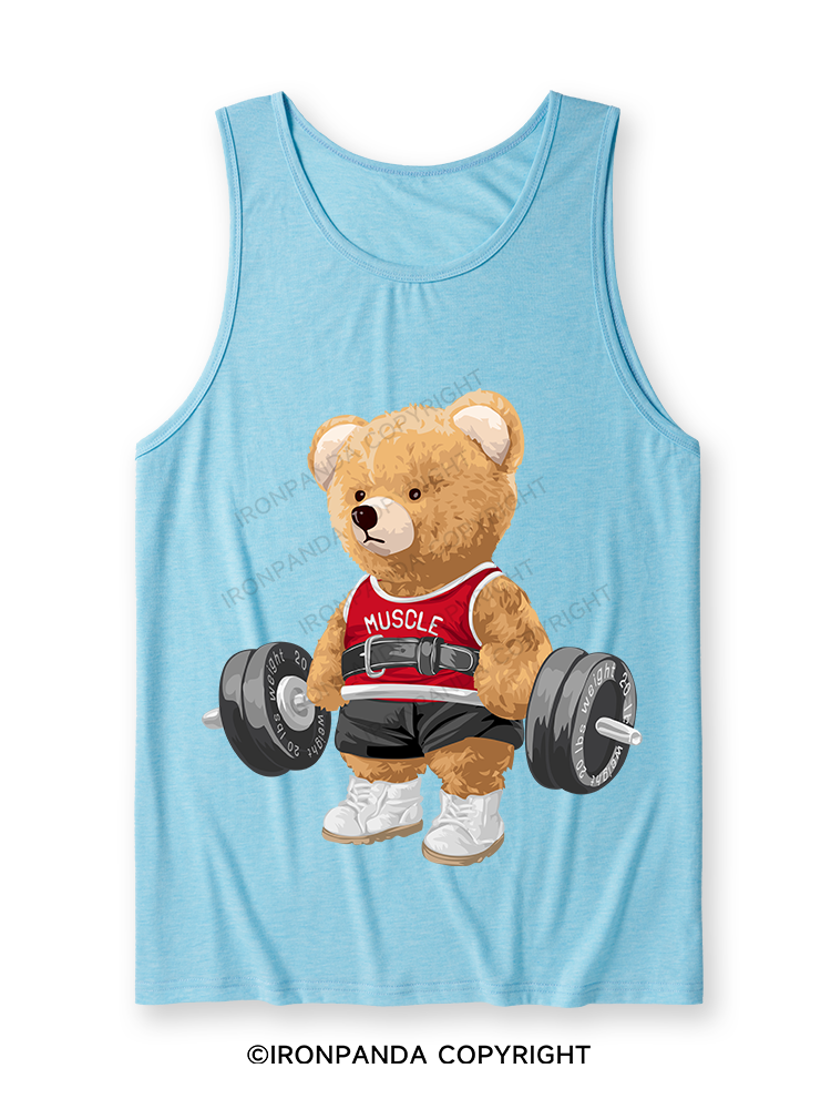 Exercise Bear Ultra Soft Heather Tank