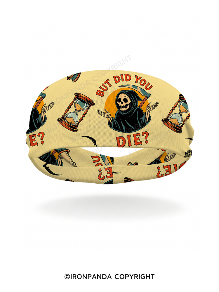 But did you die? Ghost Gym Headband