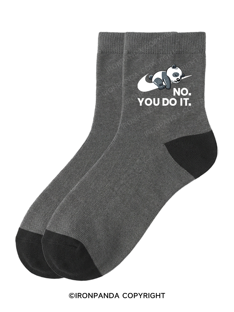 No. You do it Crew Socks
