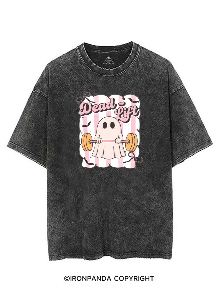 Cute Ghost Lifting VINTAGE GYM SHIRT