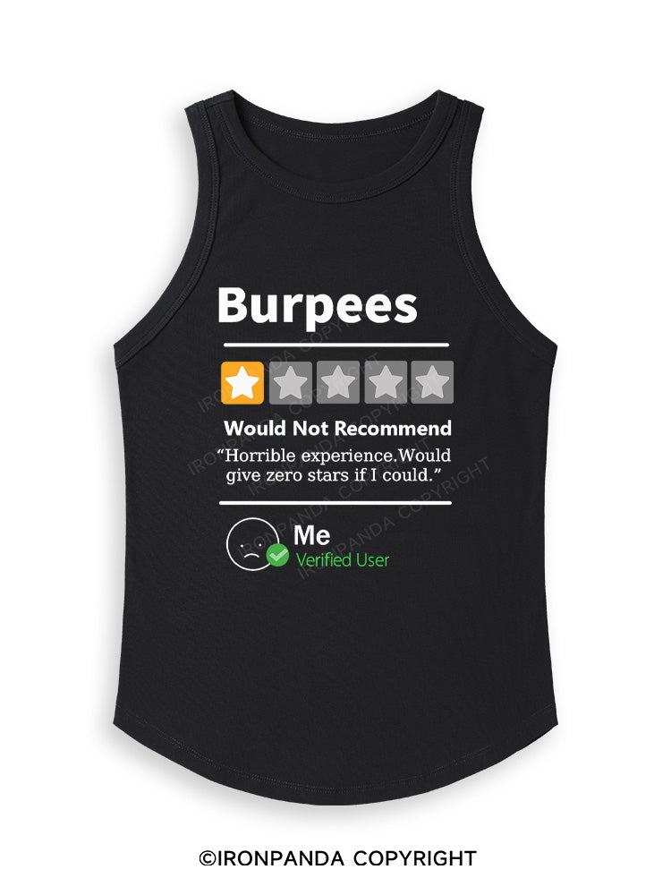 BURPEES REVIEWED Fitted Tank Top