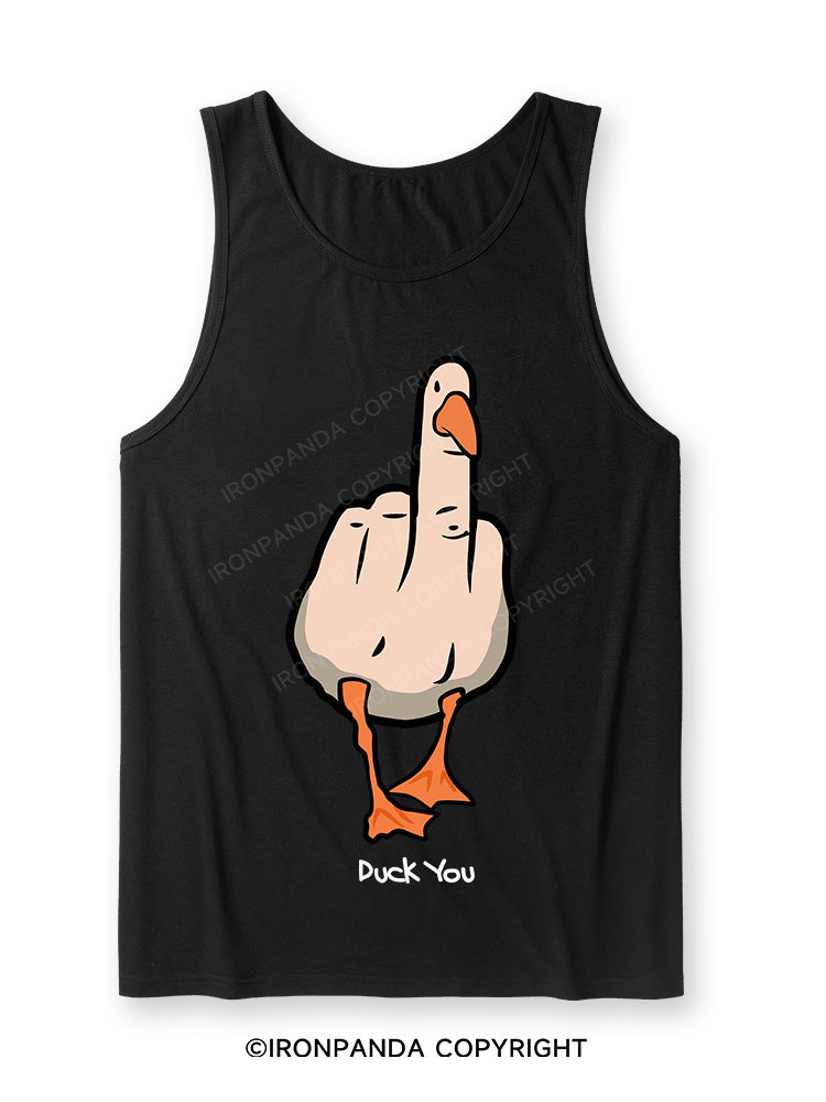 duck you Ultra Soft Heather Tank