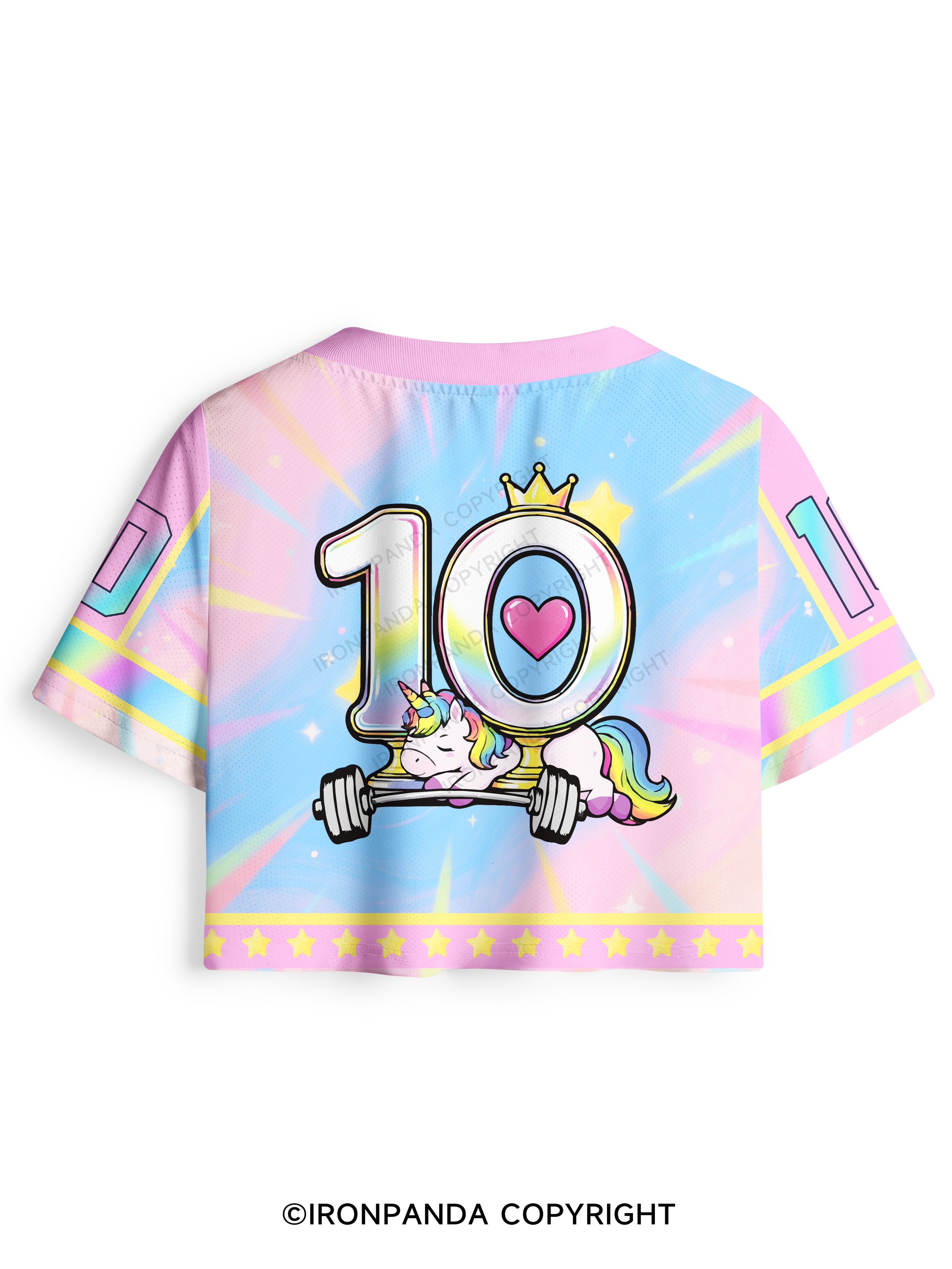 Strong Unicorn Deadlift Heavy Weights Pro Mesh Jersey
