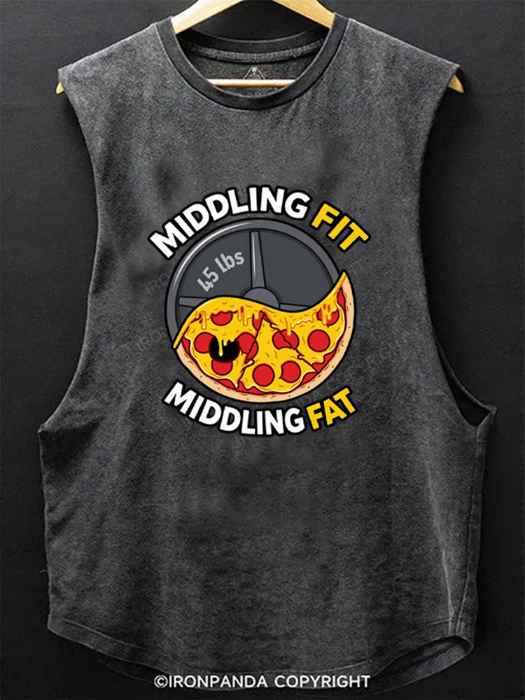 Middling Fit Middling Fat Scoop Bottom Cotton Tank