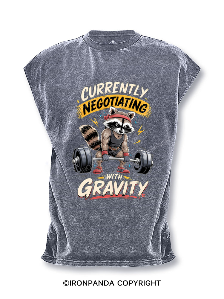 Currently Negotiating With Gravity Cut Off Tank