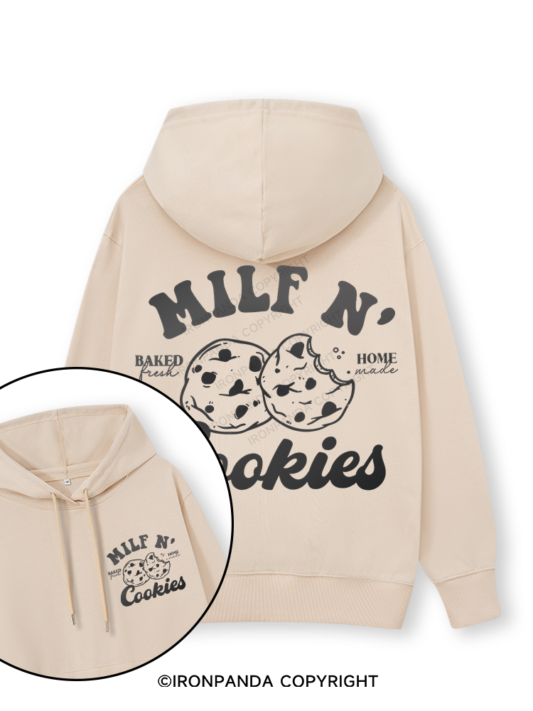 Milf N' Cookies Double-Sided Printed Classic Gym Hoodie