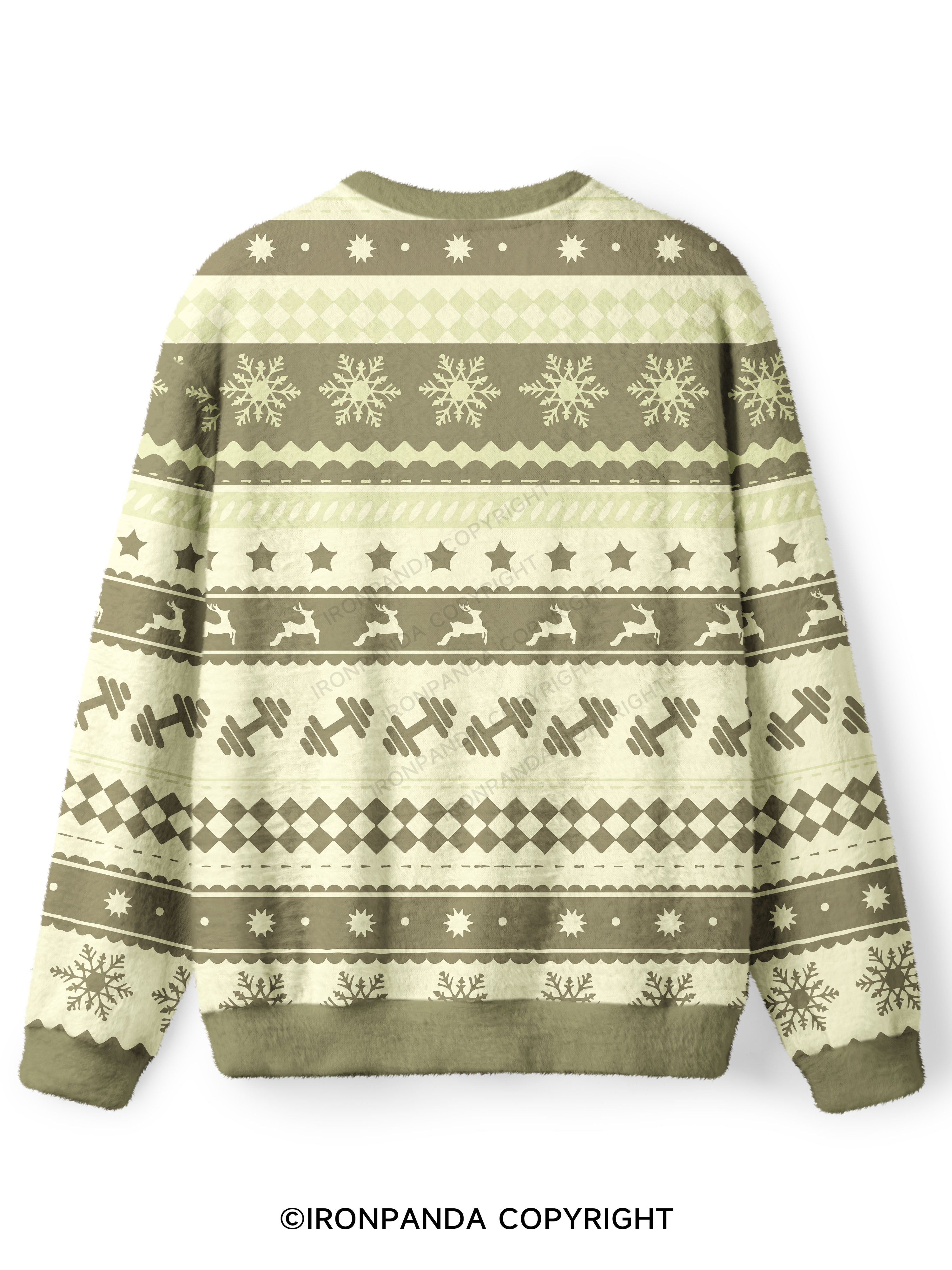 STAY WEIRD BEING NORMAL IS BORING Ugly Fuzzy Fleece Sweater