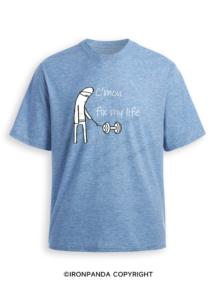 c‘mon fix my life Ultra Soft Heather T-Shirt