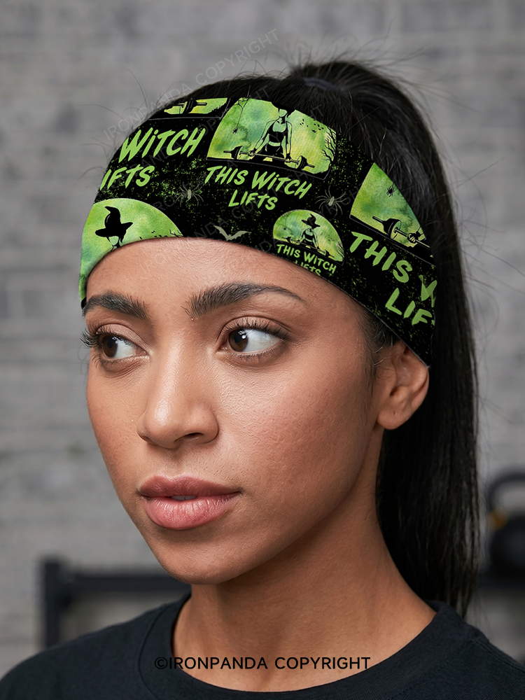THIS WITCH LIFTS Gym Headband