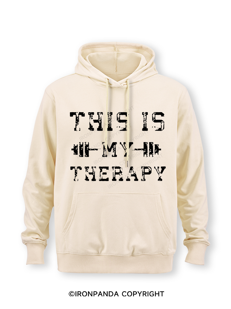 This Is My Therapy Classic Gym Hoodie